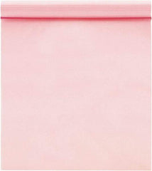 Value Collection - 12" Long x 12" Wide, 4 mil Thick, Self Seal Antistatic Poly Bag - Pink, Heavy-Duty Grade - USA Tool & Supply