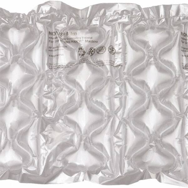 Made in USA - 6" Wide x 1-1/4" Thick, Air Pillows - Clear - USA Tool & Supply