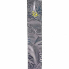 Made in USA - 26" Long x 10" Wide, 3.1 mil Thick, Open Top Static Shield Bag - Transparent, Metal-In, Standard Grade - USA Tool & Supply