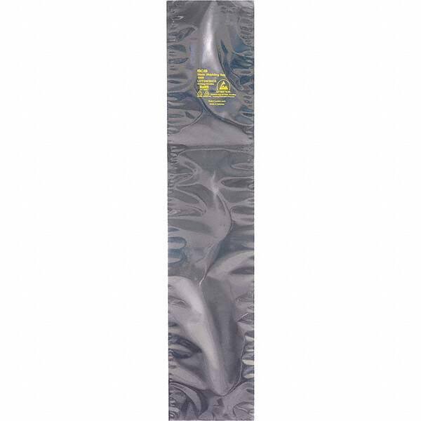 Made in USA - 36" Long x 24" Wide, 3.1 mil Thick, Open Top Static Shield Bag - Transparent, Metal-In, Standard Grade - USA Tool & Supply