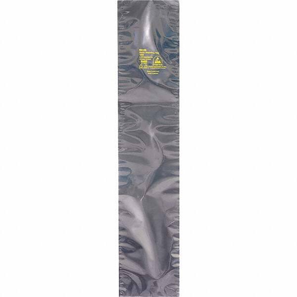 Made in USA - 30" Long x 18" Wide, 3.1 mil Thick, Open Top Static Shield Bag - Transparent, Metal-In, Standard Grade - USA Tool & Supply