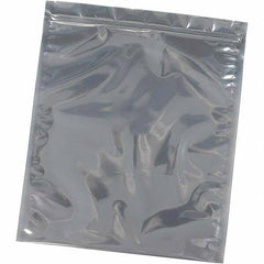 Made in USA - 6" Long x 4" Wide, 3 mil Thick, Self Seal Recloseable Zip Top Static Protection Bag - Transparent, Standard Grade - USA Tool & Supply