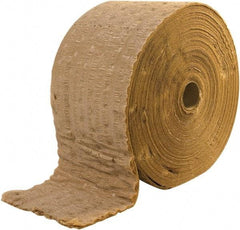 Made in USA - 270' Long x 48" Wide x 1/4" Thick, Cellulose Wadding - Kraft - USA Tool & Supply