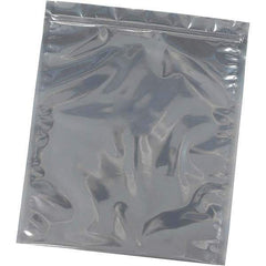 Made in USA - 10" Long x 8" Wide, 3 mil Thick, Self Seal Recloseable Zip Top Static Protection Bag - Transparent, Standard Grade - USA Tool & Supply