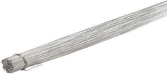 Value Collection - 12" Long, Bag Tie - Silver - USA Tool & Supply