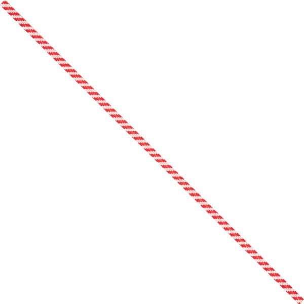 Made in USA - 5" Long, Bag Tie - Red/White - USA Tool & Supply