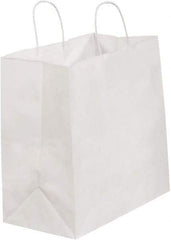 Made in USA - Kraft Grocery Bag - 13 x 7 x 13, White - USA Tool & Supply