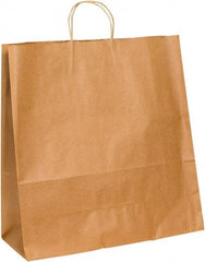 Made in USA - Kraft Grocery Bag - 18 x 7 x 18-3/4, Kraft - USA Tool & Supply