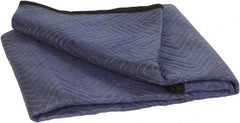 Value Collection - 72" Long x 80" Wide Cotton/Poly Blend Tarp & Dust Cover - Blue - USA Tool & Supply