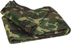 Value Collection - 72" Long x 80" Wide Cotton/Poly Blend Tarp & Dust Cover - Camouflage - USA Tool & Supply