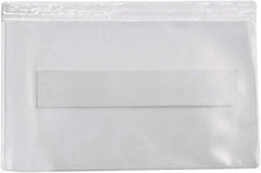 Superscan - 50 Piece Clear Press-On Vinyl Envelope - 2" High x 3-1/2" Wide - USA Tool & Supply