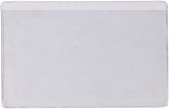 Superscan - 50 Piece Clear Press-On Vinyl Envelope - 3" High x 5" Wide - USA Tool & Supply