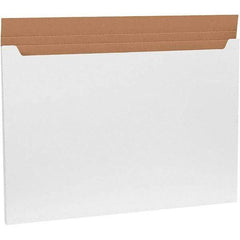 Made in USA - 26" Wide x 38" Long x 1" High Rectangle Crush Proof Mailers - 1 Wall, White - USA Tool & Supply