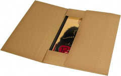 Made in USA - 36" Wide x 36" Long x 6" High Rectangle Crush Proof Mailers - 1 Wall, Kraft (Color) - USA Tool & Supply