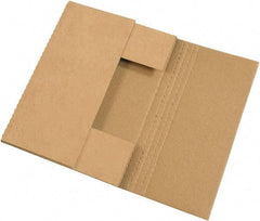 Made in USA - 11-1/8" Wide x 15" Long x 2" High Rectangle Crush Proof Mailers - 1 Wall, Kraft (Color) - USA Tool & Supply