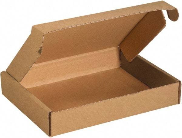Made in USA - 18" Wide x 22" Long x 2-3/4" High Rectangle Crush Proof Mailers - 1 Wall, Kraft (Color) - USA Tool & Supply