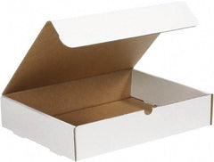 Made in USA - 24" Wide x 30" Long x 4" High Rectangle Crush Proof Mailers - 1 Wall, White - USA Tool & Supply