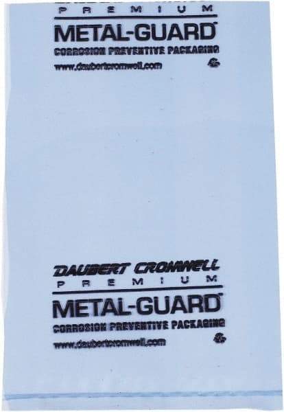Made in USA - 6 x 8", 4 mil VCI Polybags - Blue - USA Tool & Supply