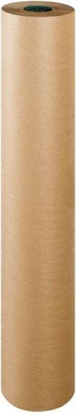 Made in USA - 600' Long x 48" Wide Roll of Kraft Paper with 10# Gloss Polyethylene - 50 Lb Paper Weight - USA Tool & Supply