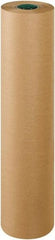 Made in USA - 600' Long x 36" Wide Roll of Kraft Paper with 10# Gloss Polyethylene - 50 Lb Paper Weight - USA Tool & Supply