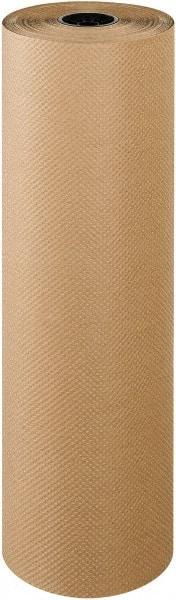 Made in USA - 300' Long x 36" Wide Roll of Indented Kraft Paper - 60 Lb Paper Weight - USA Tool & Supply