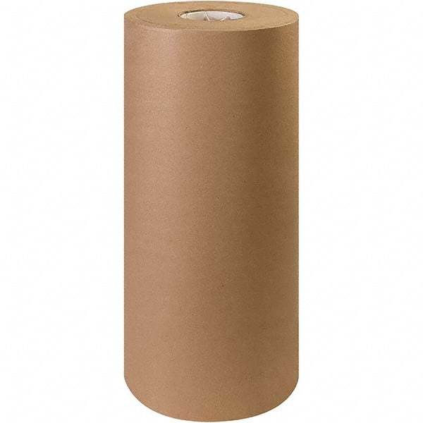Made in USA - 900' Long x 20" Wide Roll of Recycled Kraft Paper - 40 Lb Paper Weight - USA Tool & Supply
