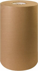 Made in USA - 1,200' Long x 15" Wide Roll of Recycled Kraft Paper - 30 Lb Paper Weight - USA Tool & Supply