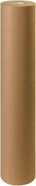 Made in USA - 600' Long x 48" Wide Roll of Recycled Kraft Paper - 60 Lb Paper Weight - USA Tool & Supply