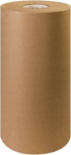 Made in USA - 475' Long x 18" Wide Roll of Recycled Kraft Paper - 75 Lb Paper Weight - USA Tool & Supply