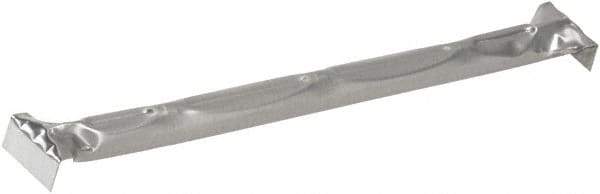 Made in USA - 24" Max Width Flat Closet Rod - USA Tool & Supply