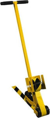 Value Collection - Safety Tape Dispensers For Use With: Vinyl Tape Color: Black; Yellow - USA Tool & Supply