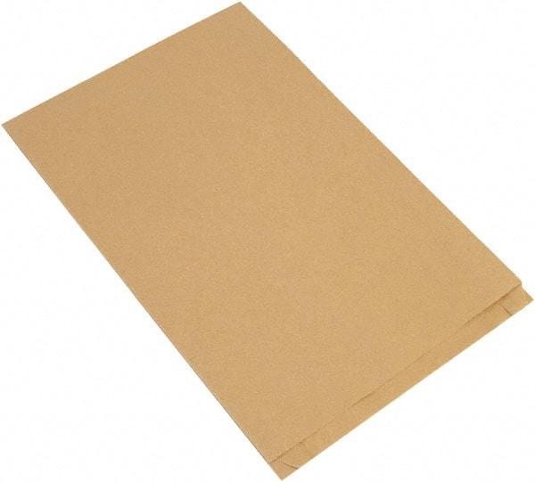 Made in USA - Kraft Grocery Bag - 14 x 3 x 21, Kraft - USA Tool & Supply