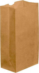 Made in USA - Kraft Grocery Bag - 6 x 3-5/8 x 11, Kraft - USA Tool & Supply
