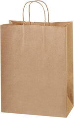Made in USA - Kraft Grocery Bag - 10 x 5 x 13, Kraft - USA Tool & Supply