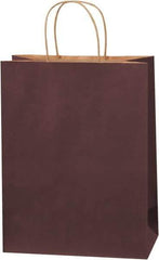 Made in USA - Kraft Grocery Bag - 10 x 5 x 13, Brown - USA Tool & Supply