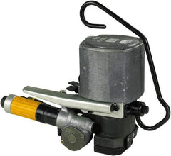 Made in USA - 1/2" Wide, Steel Crimper - Cut Function, Use with Steel Strapping - USA Tool & Supply