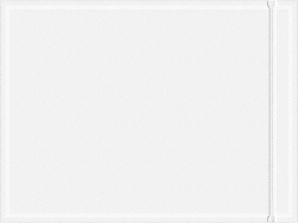 Value Collection - 500 Piece, 9" Long x 12" Wide, Packing List Envelope - Unprinted, Clear - USA Tool & Supply