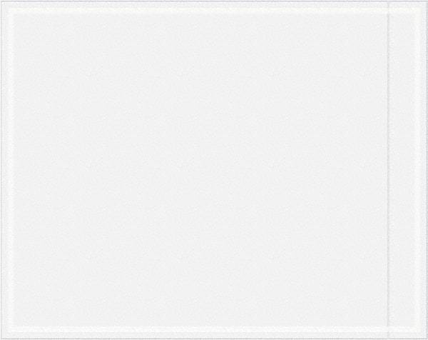 Value Collection - 500 Piece, 9-1/2" Long x 12" Wide, Packing List Envelope - Unprinted, Clear - USA Tool & Supply