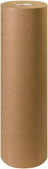 Made in USA - 600' Long x 30" Wide Roll of Recycled Kraft Paper - 60 Lb Paper Weight - USA Tool & Supply