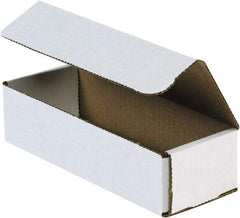 Made in USA - 6" Wide x 14" Long x 4" High Rectangle Crush Proof Mailers - 1 Wall, White - USA Tool & Supply