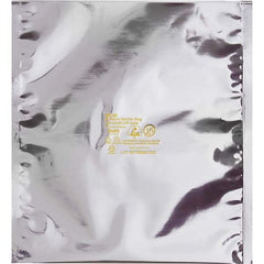 Made in USA - 3 x 5", 3.6 mil Moisture Barrier Bag - Silver - USA Tool & Supply