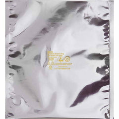Made in USA - 10 x 30", 3.6 mil Moisture Barrier Bag - Silver - USA Tool & Supply