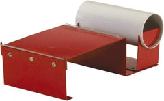 Import - 6" Wide, Single Roll, Manual Table/Desk Tape Dispenser - Metal, Unlimited Dispensed Tape Length - USA Tool & Supply