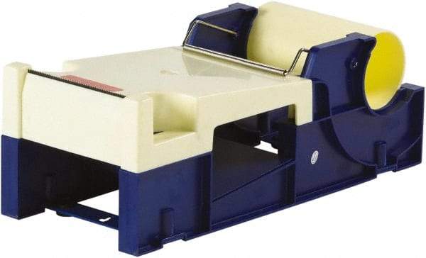 Import - 6" Wide, Single Roll, Manual Table/Desk Tape Dispenser - Plastic, Unlimited Dispensed Tape Length - USA Tool & Supply