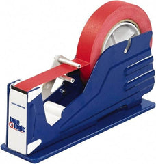 Tape Logic - 1" Wide, Single Roll, Manual Table/Desk Tape Dispenser - Metal, Unlimited Dispensed Tape Length - USA Tool & Supply