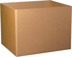 Made in USA - 40" Wide x 48" Long x 36" High Rectangle Heavy Duty Corrugated Box - 3 Walls, Kraft (Color), 280 Lb Capacity - USA Tool & Supply