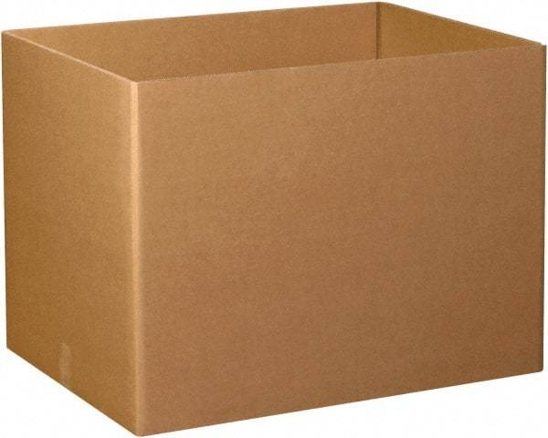 Made in USA - 30" Wide x 40" Long x 30" High Rectangle Heavy Duty Corrugated Box - 3 Walls, Kraft (Color), 280 Lb Capacity - USA Tool & Supply