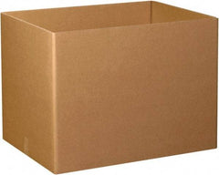 Made in USA - 24" Wide x 48" Long x 28" High Rectangle Heavy Duty Corrugated Box - 3 Walls, Kraft (Color), 280 Lb Capacity - USA Tool & Supply