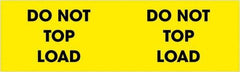 Tape Logic - 10" Long, Fluorescent Yellow Paper Shipping Label - For Multi-Use - USA Tool & Supply