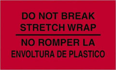 Tape Logic - 5" Long, Fluorescent Red Paper Shipping Label - For Multi-Use - USA Tool & Supply